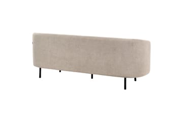Tuka Soffa 3-sits - Beige/Svart/Grå - Möbler - Vardagsrum - Soffor - 3-sits soffor