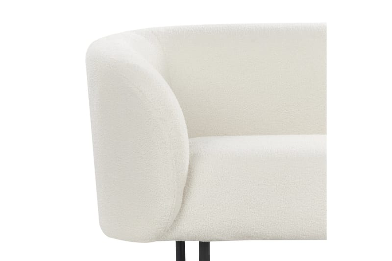 Tuka Soffa 3-sits - Svart/Vit - Möbler - Vardagsrum - Soffor - 3-sits soffor