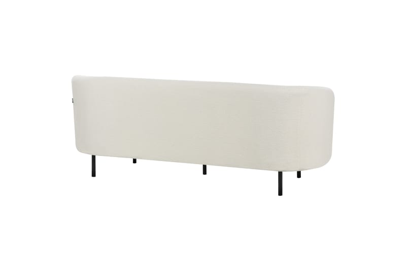 Tuka Soffa 3-sits - Svart/Vit - Möbler - Vardagsrum - Soffor - 3-sits soffor