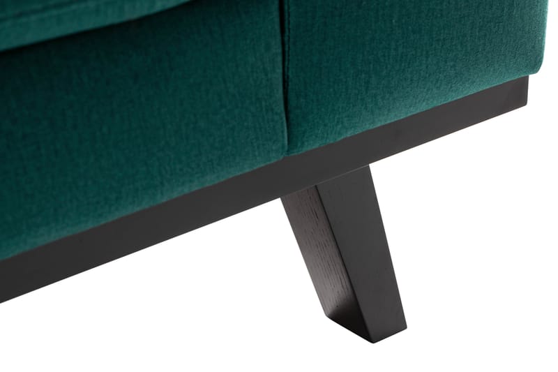 TULSA 3-sits Soffa Sammet Grön -   - 3-sits soffor - Sammetssoffor
