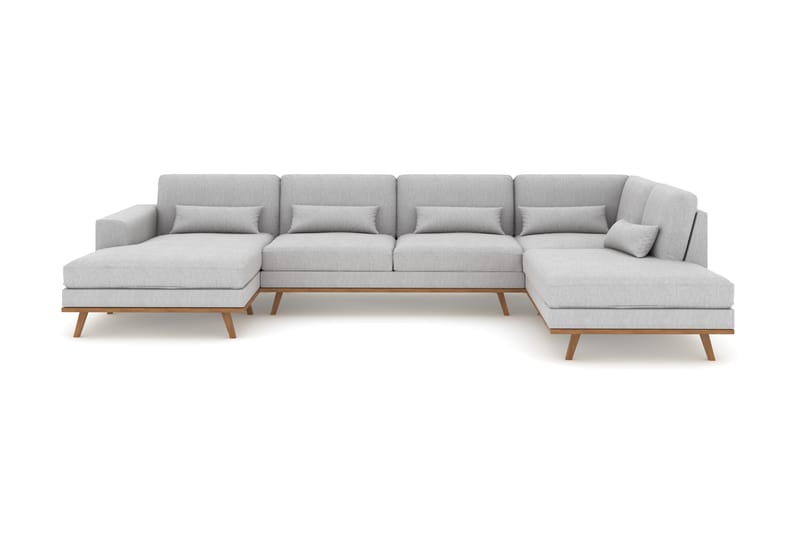 TULSA U-Soffa Linne Grå -   - U-soffor