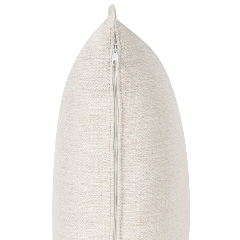 U-formad soffa Lilviken - Ljusbeige, svart - Möbler - Vardagsrum - Soffor - U-soffor