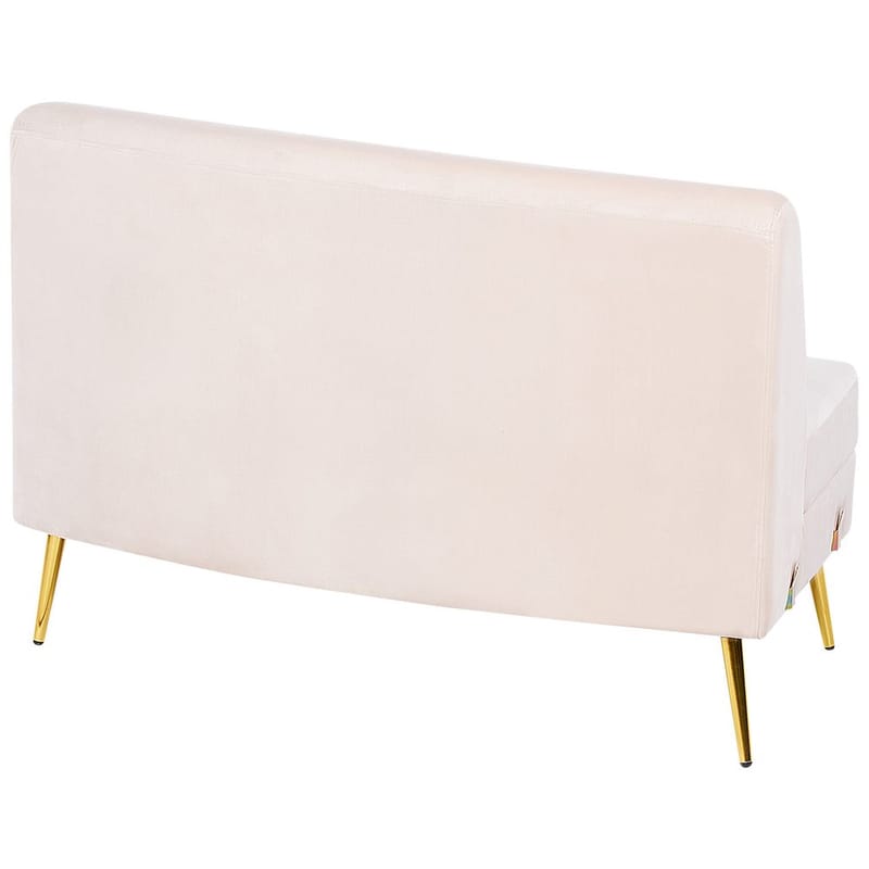 U-formad soffa Moss - Beige, guld - Möbler - Vardagsrum - Soffor - Hörnsoffor