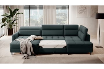 Berrto Soffa med Divan och Schäslong 5-sits - Grå - Möbler - Vardagsrum - Soffor - U-soffor