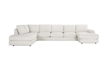 CLARKSVILLE LYX U-soffa med Divan Large Höger Linnebeige