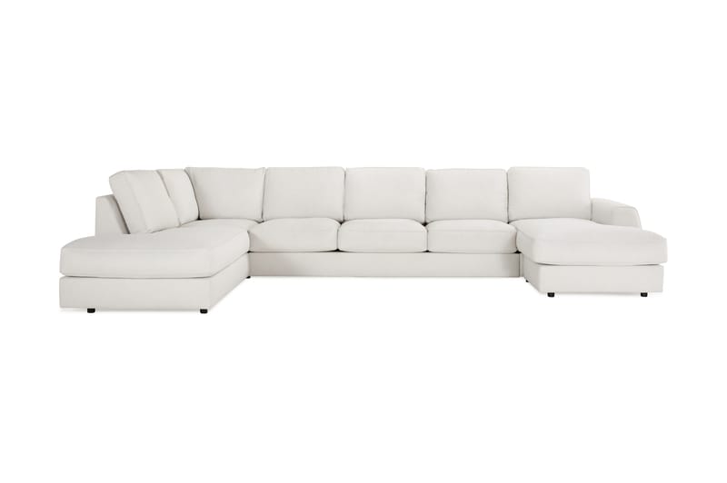 CLARKSVILLE LYX U-soffa med Divan Large Höger Linnebeige - U-soffor