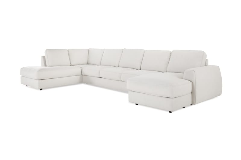 CLARKSVILLE LYX U-soffa med Divan Large Höger Linnebeige - U-soffor