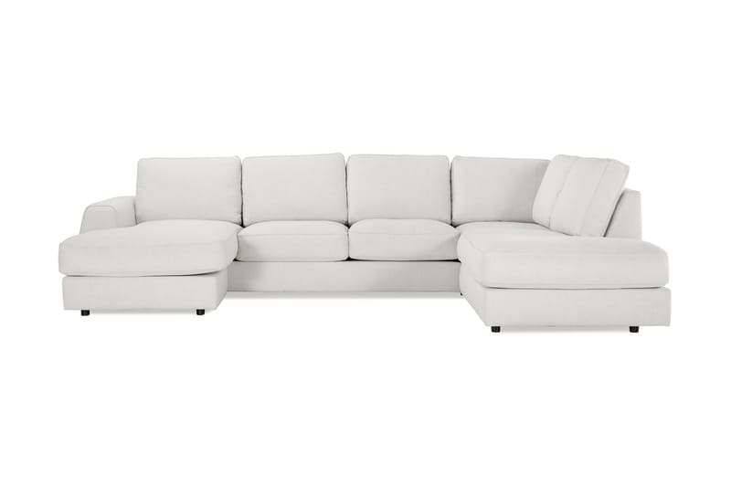 CLARKSVILLE LYX U-soffa med Divan Vänster Linnebeige - U-soffor