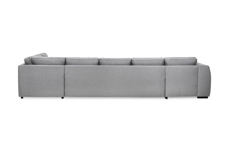 CLARKSVILLE U-soffa Large med Divan Vänster Ljusgrå - U-soffor