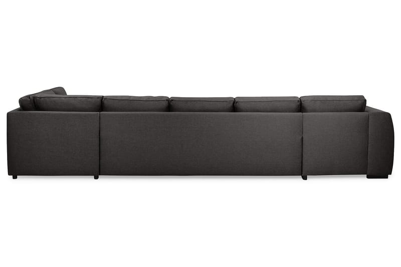 CLARKSVILLE U-soffa Large med Divan Vänster Mörkgrå - Möbler - Vardagsrum - Soffor - U-soffor