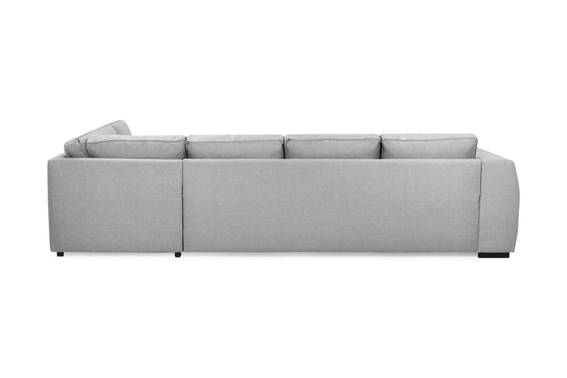 CLARKSVILLE U-soffa med Divan Vänster Ljusgrå - U-soffor