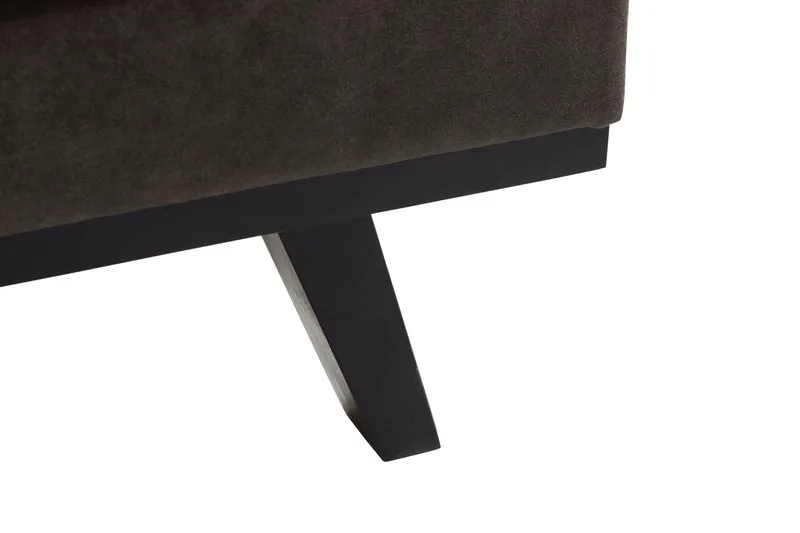 Copenhagen 5-sits Högervänd U-formad Soffa med Divan och Schäslong i Konstläder - Mörkgrå - Möbler - Vardagsrum - Soffor - U-soffor