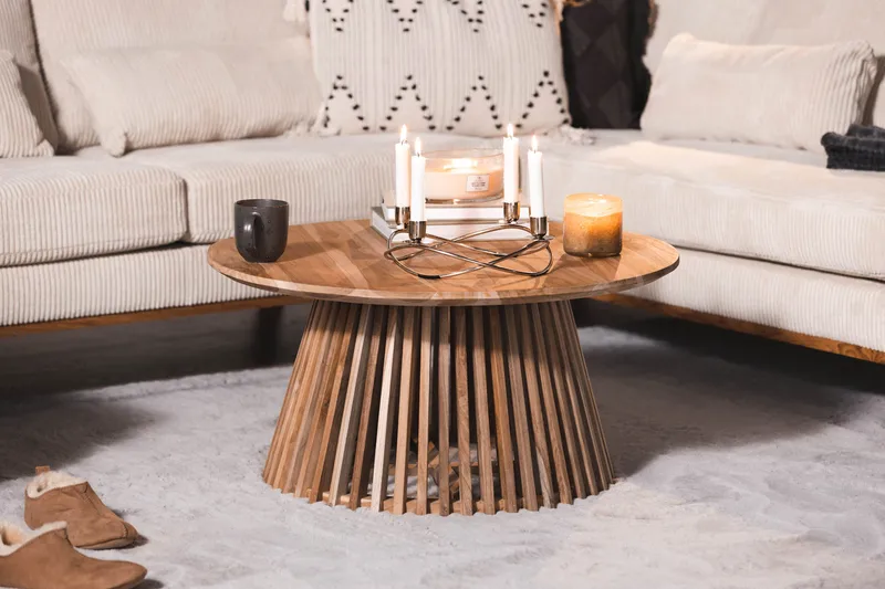 Copenhagen 5-sits Högervänd U-formad Soffa med Divan och Schäslong i Manchester - Beige - Möbler - Vardagsrum - Soffor - U-soffor