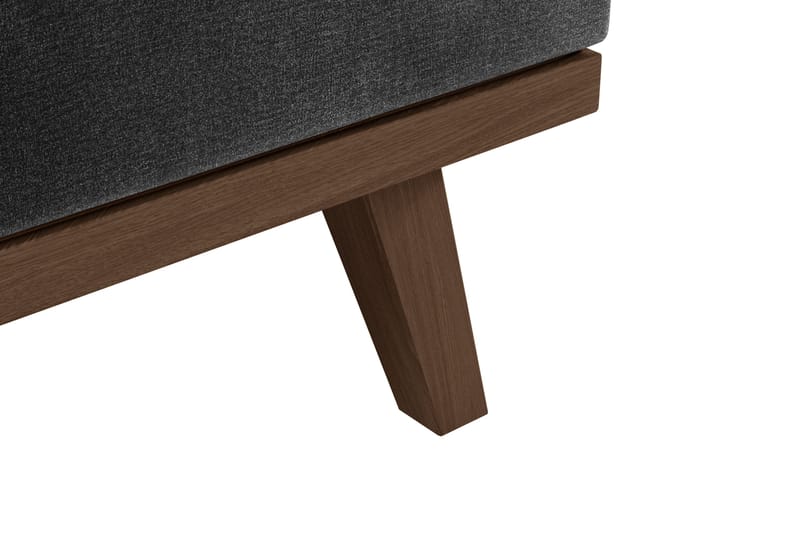 Copenhagen 5-sits Högervänd U-formad Soffa med Divan och Schäslong i Sammet - Mörkgrå - Möbler - Vardagsrum - Soffor - U-soffor