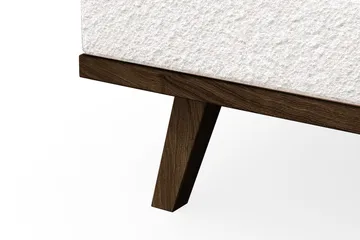 Copenhagen 5-sits Vänstervänd U-formad Soffa med Divan och Schäslong i Bouclé - Vit - Möbler - Vardagsrum - Soffor - U-soffor
