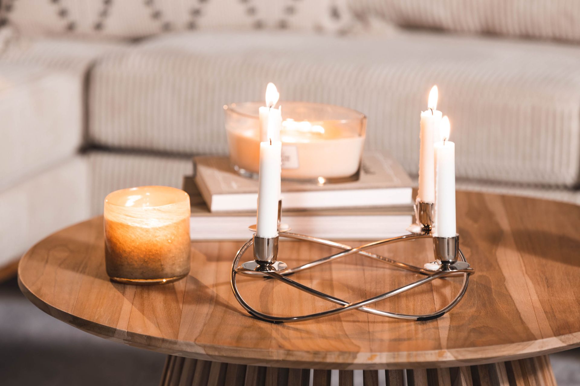 Copenhagen 5-sits Vänstervänd U-formad Soffa med Divan och Schäslong i Manchester - Beige - Möbler - Vardagsrum - Soffor - U-soffor