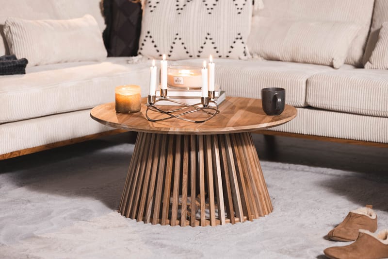 Copenhagen 5-sits Vänstervänd U-formad Soffa med Divan och Schäslong i Manchester - Beige - Möbler - Vardagsrum - Soffor - U-soffor