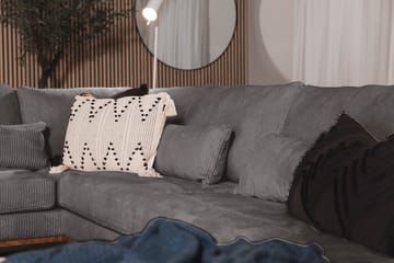 Copenhagen 5-sits Vänstervänd U-formad Soffa med Divan och Schäslong i Manchester - Mörkgrå - Möbler - Vardagsrum - Soffor - U-soffor