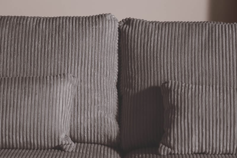 Copenhagen 5-sits Vänstervänd U-formad Soffa med Divan och Schäslong i Manchester - Mörkgrå - Möbler - Vardagsrum - Soffor - U-soffor