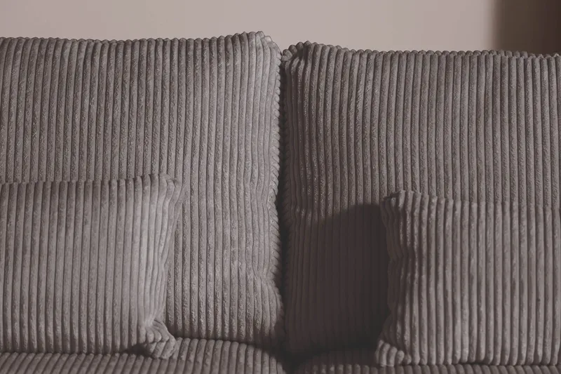 Copenhagen 5-sits Vänstervänd U-formad Soffa med Divan och Schäslong i Manchester - Mörkgrå - Möbler - Vardagsrum - Soffor - U-soffor