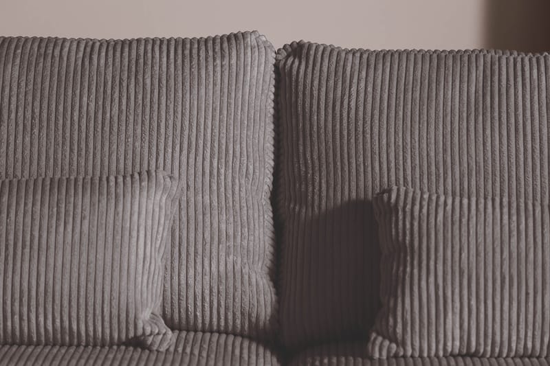 Copenhagen 5-sits Vänstervänd U-formad Soffa med Divan och Schäslong i Manchester - Mörkgrå - Möbler - Vardagsrum - Soffor - U-soffor