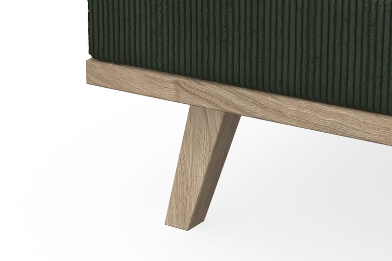 Copenhagen 5-sits Vänstervänd U-formad Soffa med Divan och Schäslong i Manchester - Mörkgrön - Möbler - Vardagsrum - Soffor - U-soffor