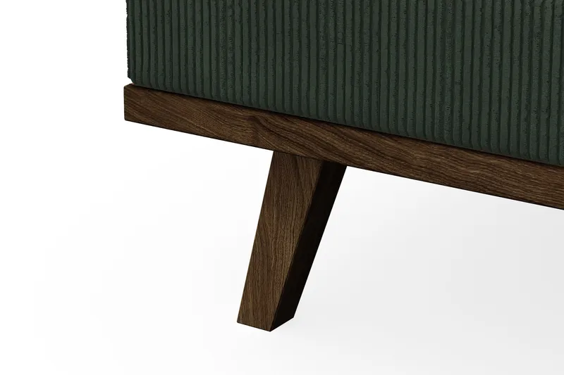 Copenhagen 5-sits Vänstervänd U-formad Soffa med Divan och Schäslong i Manchester - Mörkgrön - Möbler - Vardagsrum - Soffor - U-soffor