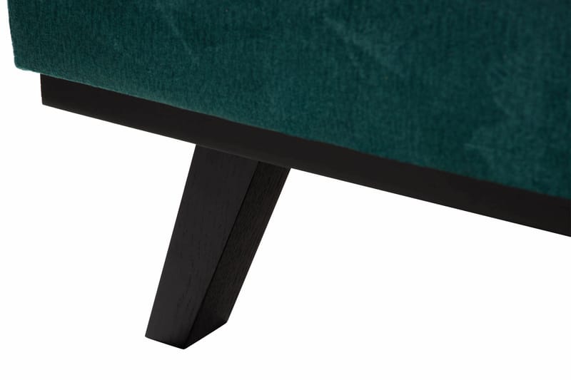 Copenhagen 5-sits Vänstervänd U-formad Soffa med Divan och Schäslong i Sammet - Grön - Möbler - Vardagsrum - Soffor - U-soffor