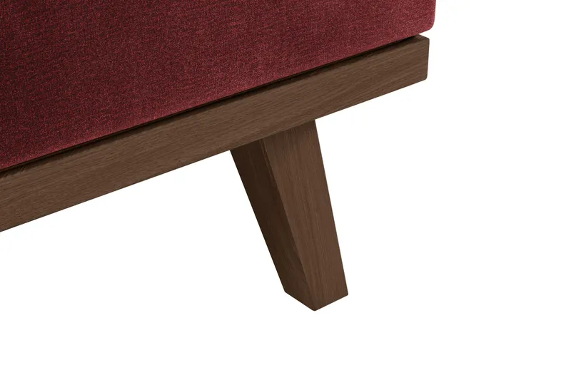 Copenhagen 5-sits Vänstervänd U-formad Soffa med Divan och Schäslong i Sammet - Lila - Möbler - Vardagsrum - Soffor - U-soffor