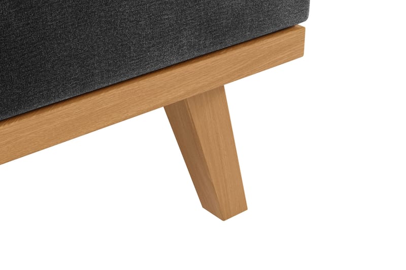 Copenhagen 5-sits Vänstervänd U-formad Soffa med Divan och Schäslong i Sammet - Mörkgrå - Möbler - Vardagsrum - Soffor - U-soffor