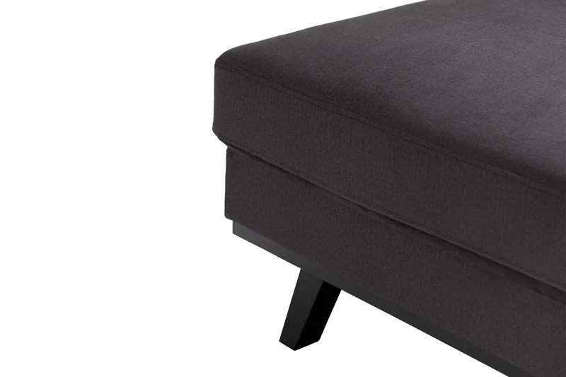 Copenhagen Compact 4-sits Vänstervänd U-formad Large Soffa med Divan och Schäslong i Sammet - Mörkgrå - Möbler - Vardagsrum - Soffor - U-soffor