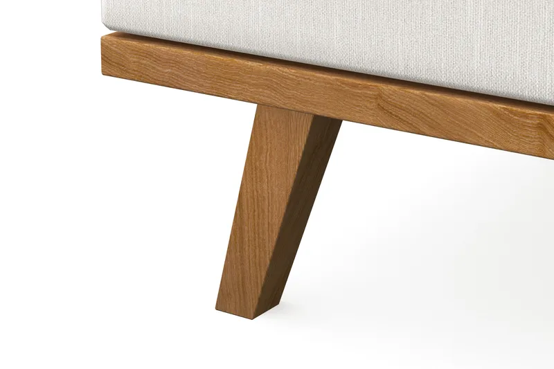 Copenhagen Compact 4-sits Vänstervänd U-formad Soffa med Divan och Schäslong i Tyg - Ljusgrå - Möbler - Vardagsrum - Soffor - U-soffor