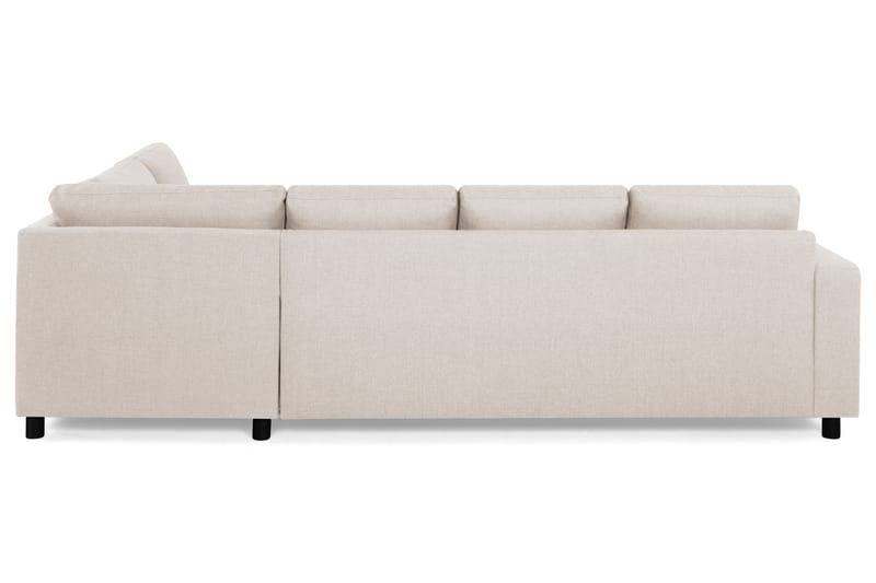 Crazy 4-sits Högervänd U-formad Large Soffa med Divan och Schäslong i Tyg - Beige - Möbler - Vardagsrum - Soffor - U-soffor