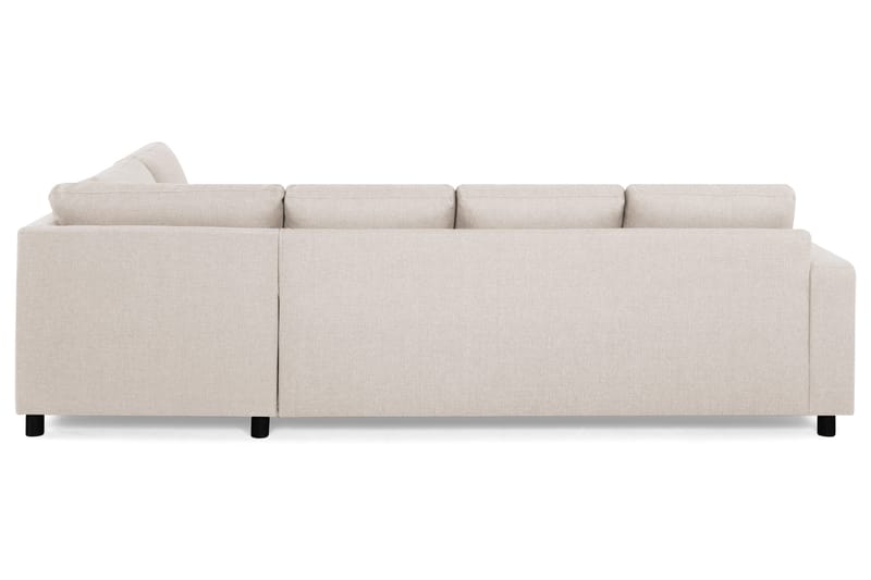 Crazy 4-sits Högervänd U-formad Large Soffa med Divan och Schäslong i Tyg - Beige - Möbler - Vardagsrum - Soffor - U-soffor