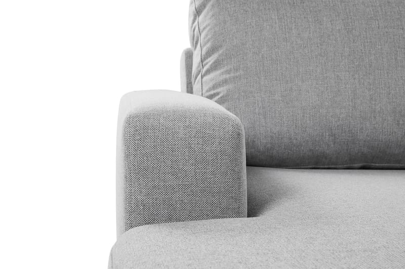 Crazy 4-sits Högervänd U-formad Large Soffa med Divan och Schäslong i Tyg - Grå - Möbler - Vardagsrum - Soffor - U-soffor