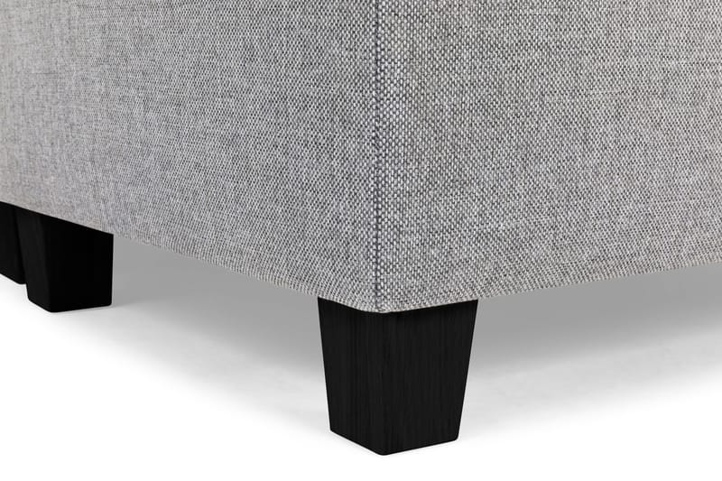 Crazy 4-sits Högervänd U-formad Large Soffa med Divan och Schäslong i Tyg - Grå - Möbler - Vardagsrum - Soffor - U-soffor