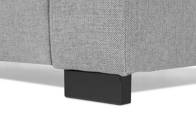 Crazy 4-sits Högervänd U-formad Large Soffa med Divan och Schäslong i Tyg - Grå - Möbler - Vardagsrum - Soffor - U-soffor