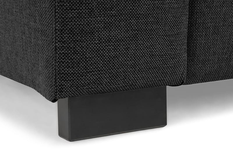 Crazy 4-sits Högervänd U-formad Large Soffa med Divan och Schäslong i Tyg - Mörkgrå - Möbler - Vardagsrum - Soffor - U-soffor