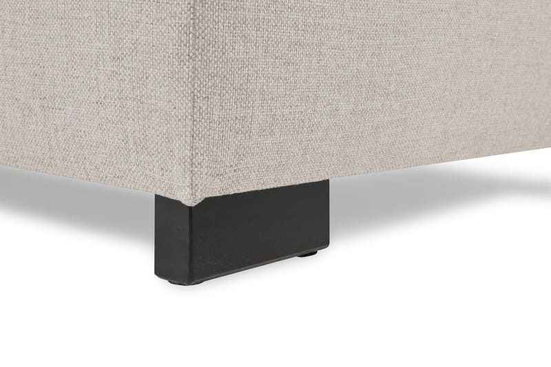 Crazy 4-sits Högervänd U-formad Small Soffa med Divan och Schäslong i Tyg - Beige - Möbler - Vardagsrum - Soffor - U-soffor