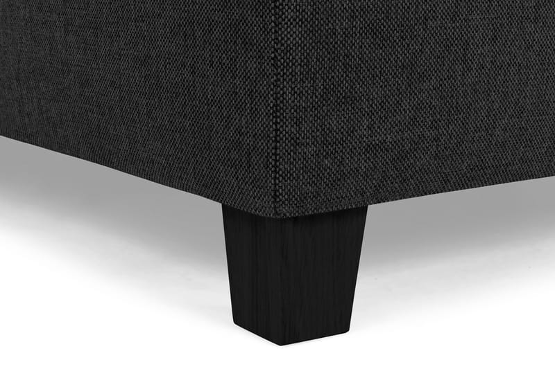 Crazy 4-sits Vänstervänd U-formad Large Soffa med Divan och Schäslong i Tyg - Antracit - Möbler - Vardagsrum - Soffor - U-soffor