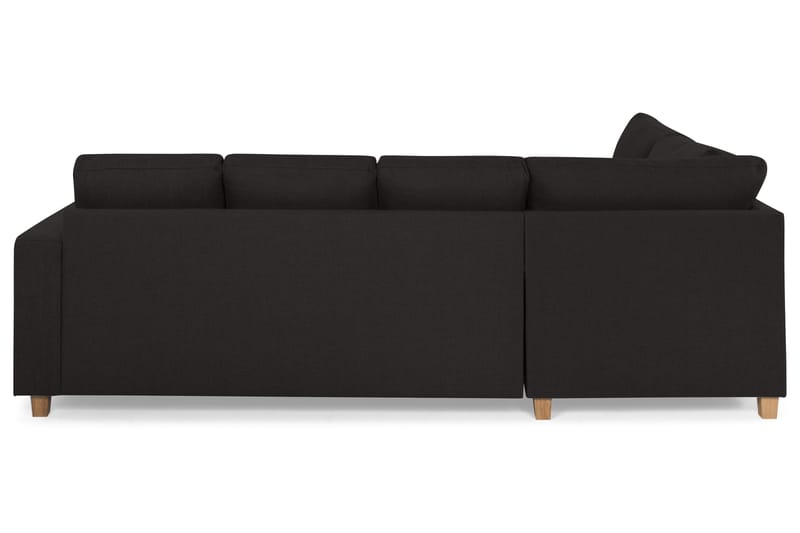 Crazy 4-sits Vänstervänd U-formad Large Soffa med Divan och Schäslong i Tyg - Antracit - Möbler - Vardagsrum - Soffor - U-soffor