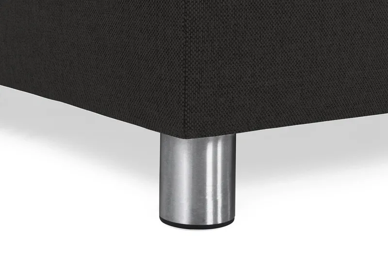 Crazy 4-sits Vänstervänd U-formad Large Soffa med Divan och Schäslong i Tyg - Antracit - Möbler - Vardagsrum - Soffor - U-soffor