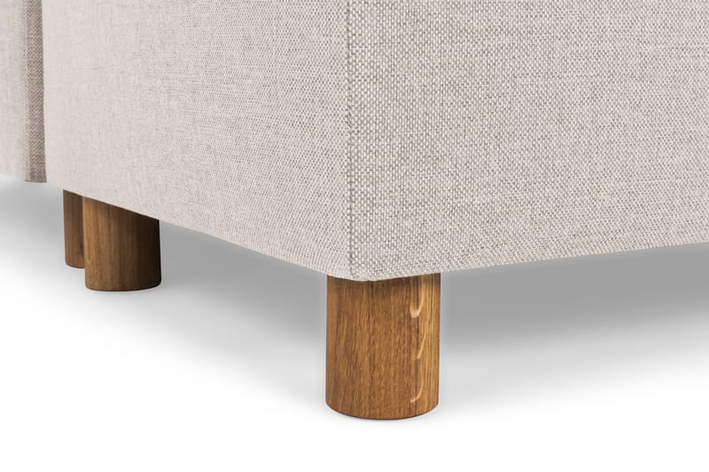 Crazy 4-sits Vänstervänd U-formad Large Soffa med Divan och Schäslong i Tyg - Beige - Möbler - Vardagsrum - Soffor - U-soffor