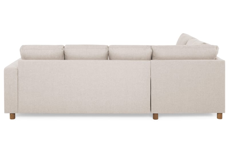 Crazy 4-sits Vänstervänd U-formad Large Soffa med Divan och Schäslong i Tyg - Beige - Möbler - Vardagsrum - Soffor - U-soffor