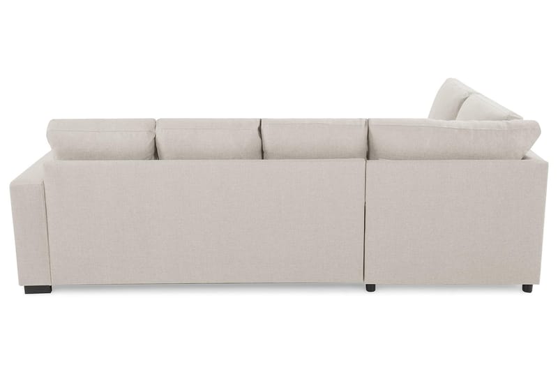 Crazy 4-sits Vänstervänd U-formad Large Soffa med Divan och Schäslong i Tyg - Beige - Möbler - Vardagsrum - Soffor - U-soffor
