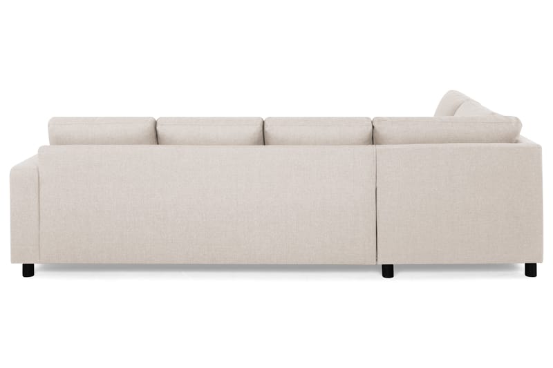 Crazy 4-sits Vänstervänd U-formad Large Soffa med Divan och Schäslong i Tyg - Beige - Möbler - Vardagsrum - Soffor - U-soffor