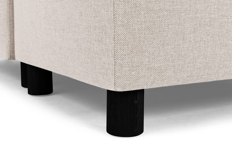 Crazy 4-sits Vänstervänd U-formad Large Soffa med Divan och Schäslong i Tyg - Beige - Möbler - Vardagsrum - Soffor - U-soffor