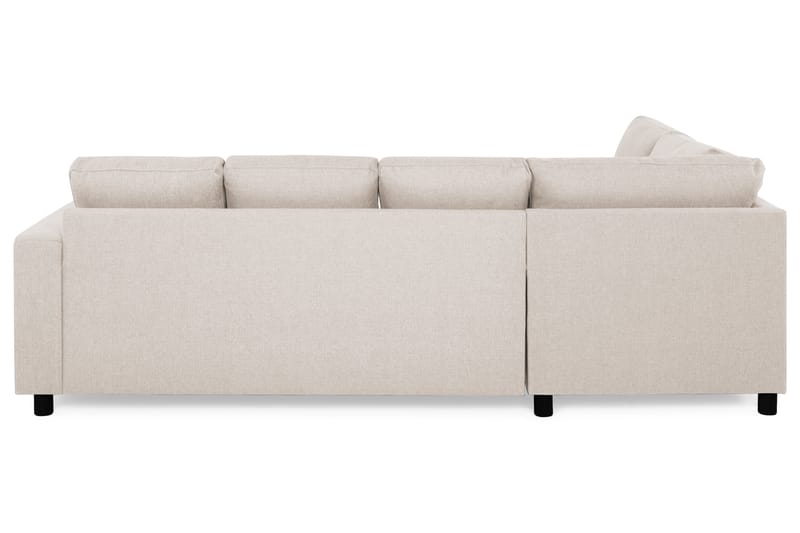 Crazy 4-sits Vänstervänd U-formad Large Soffa med Divan och Schäslong i Tyg - Beige - Möbler - Vardagsrum - Soffor - U-soffor