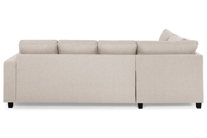 Crazy 4-sits Vänstervänd U-formad Large Soffa med Divan och Schäslong i Tyg - Beige - Möbler - Vardagsrum - Soffor - U-soffor