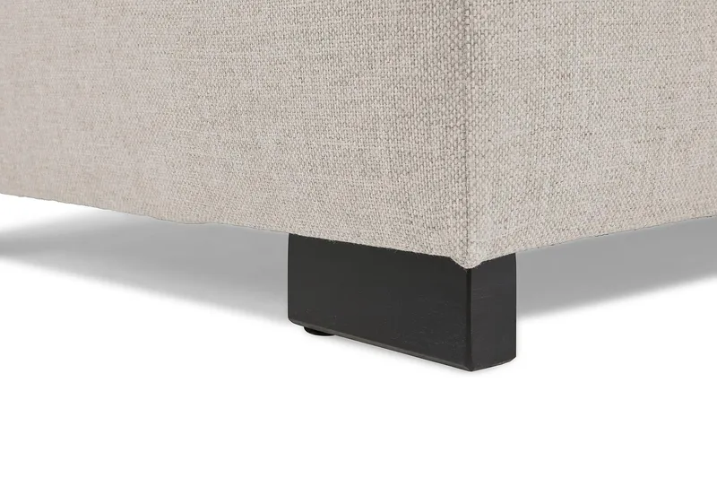 Crazy 4-sits Vänstervänd U-formad Large Soffa med Divan och Schäslong i Tyg - Beige - Möbler - Vardagsrum - Soffor - U-soffor